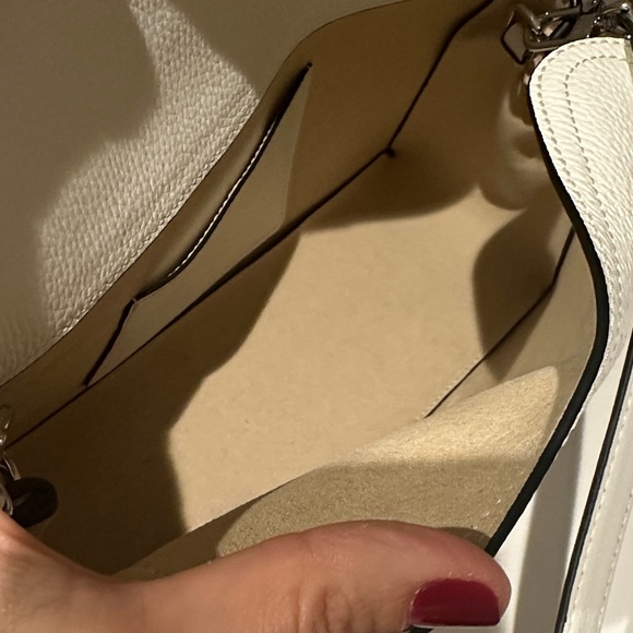 Toteme white T lock clutch - Picture 4 of 10